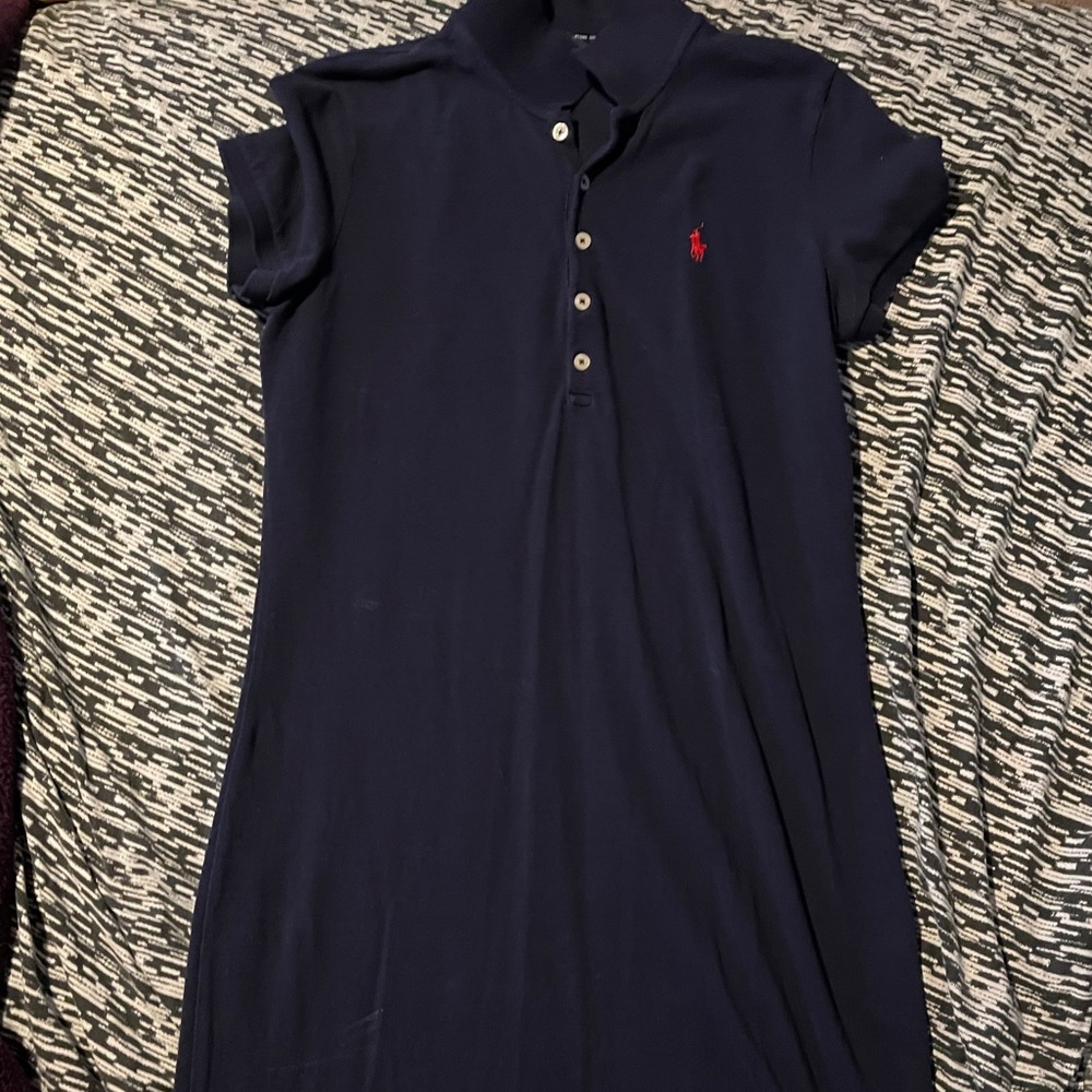 Polo Ralph Lauren
Cotton Mesh Polo Dress Large